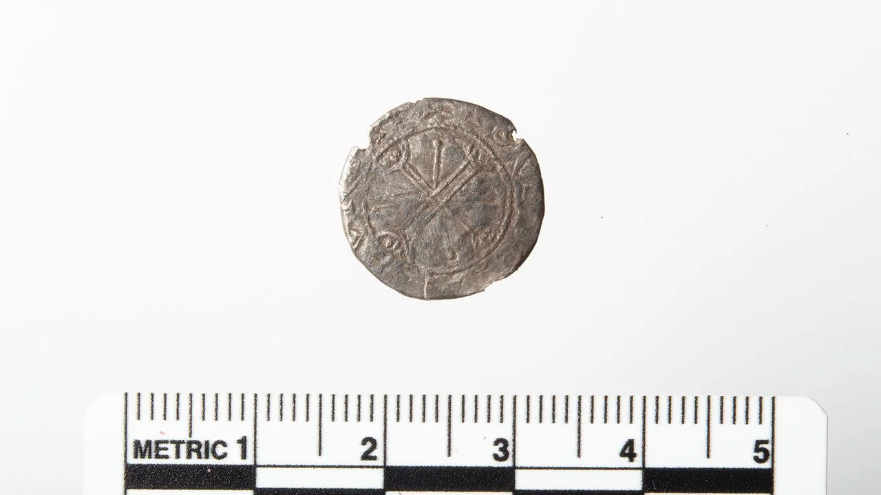 Dirty 'button' unearthed by metal detectorist turns out to be a rare 900-year-old coin from Norway's last Viking king, Magnus Barefoot