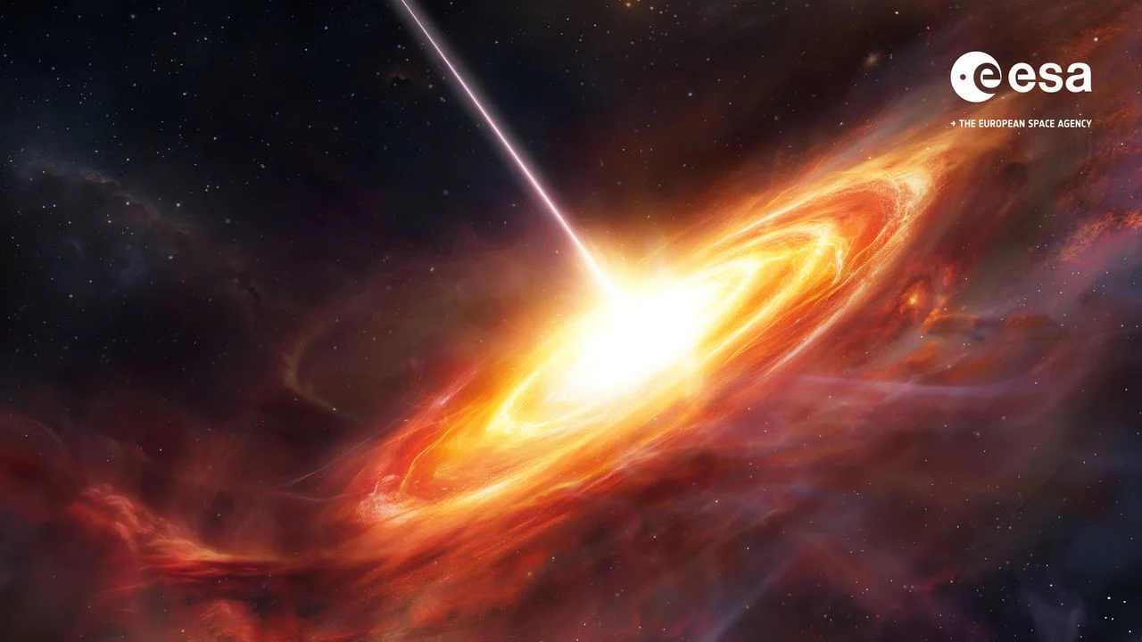 Euclid telescope discovers the 2 most ancient monster black holes in the universe ‪—‬ each brighter than a trillion suns