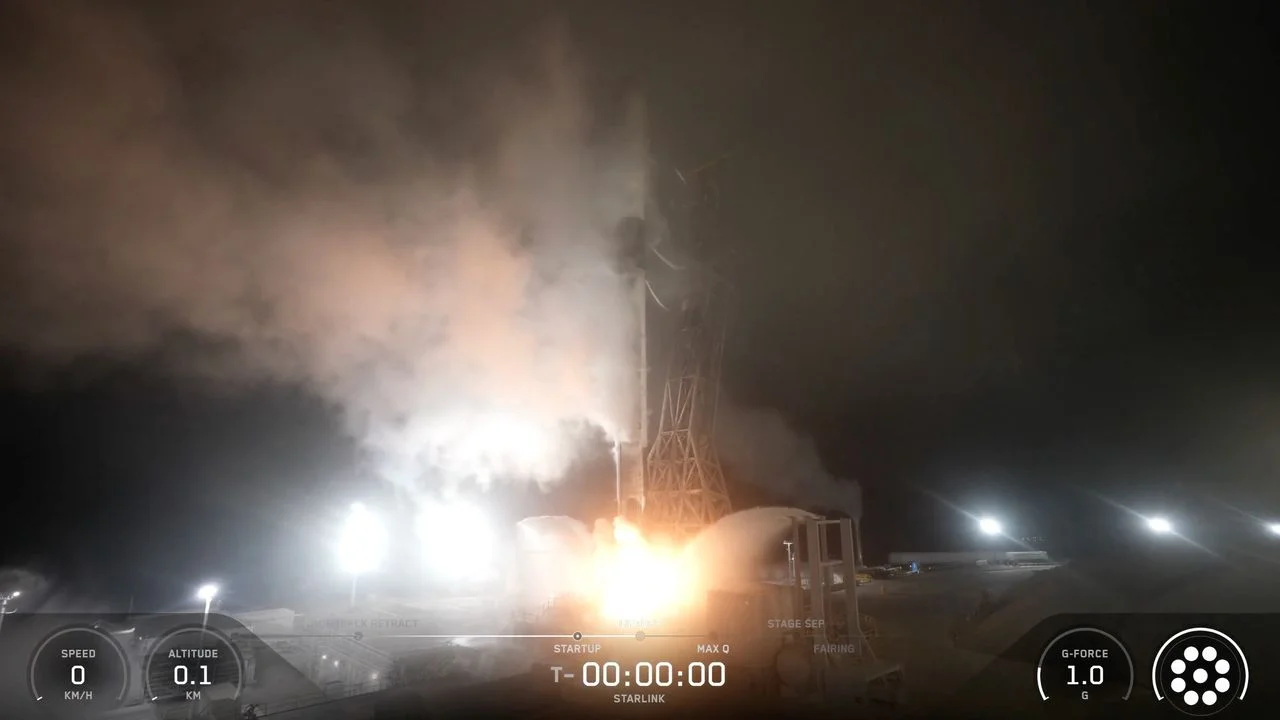 SpaceX launches its 100th mission of the year, sends Starlink satellites to orbit (video)