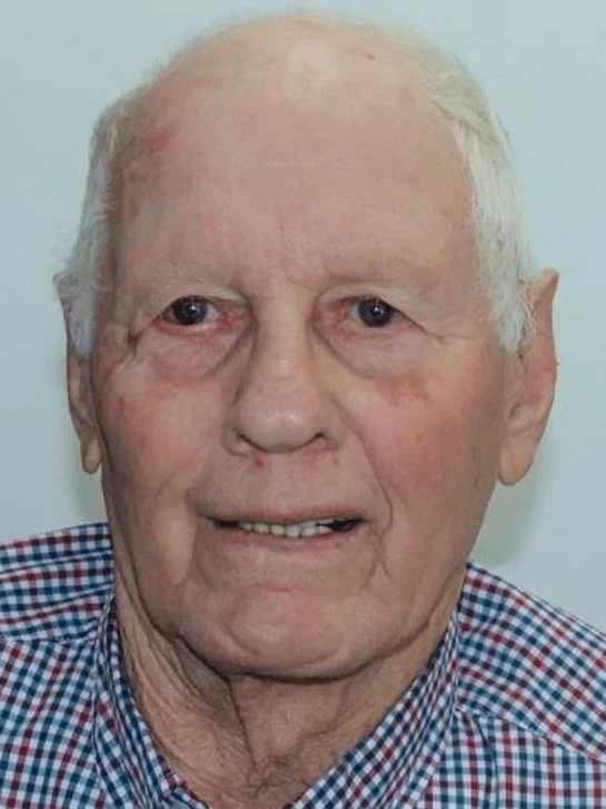 Headshot of elderly man
