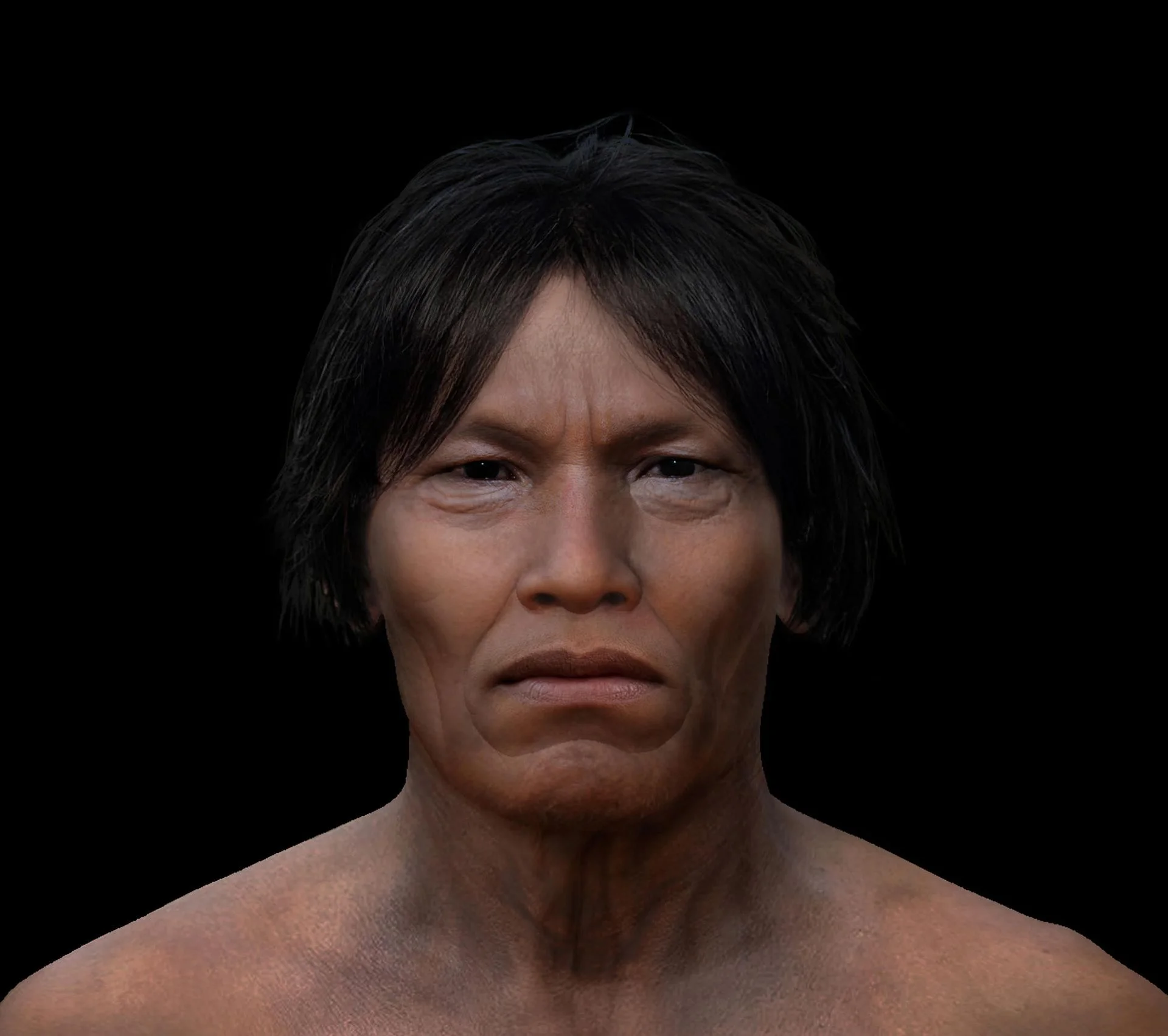'It's a portrait of their actual ancestor': Facial reconstruction of Indigenous man who lived in Ecuador 3,000 years ago shared with his descendants