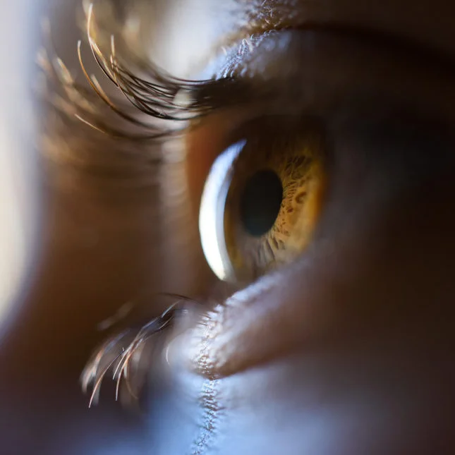 Close up of an eye