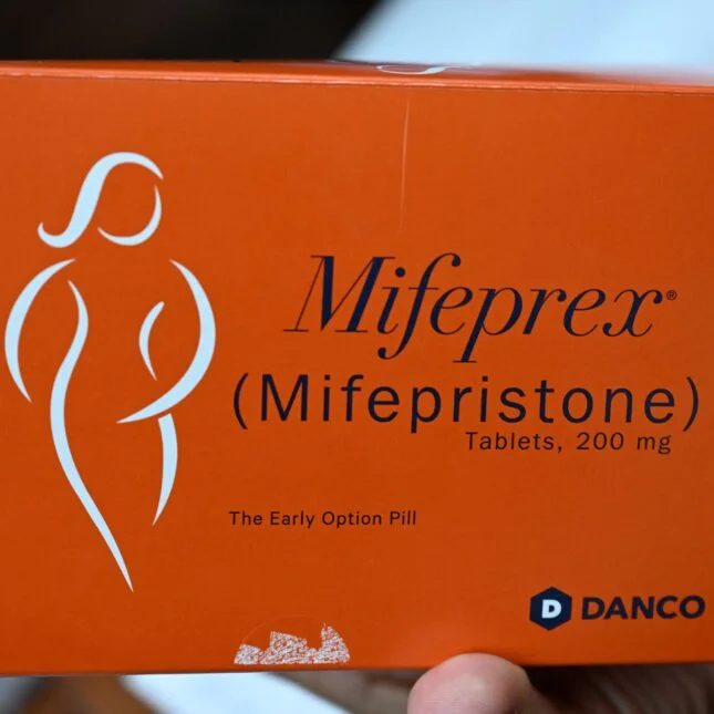 Mifepristone orange box