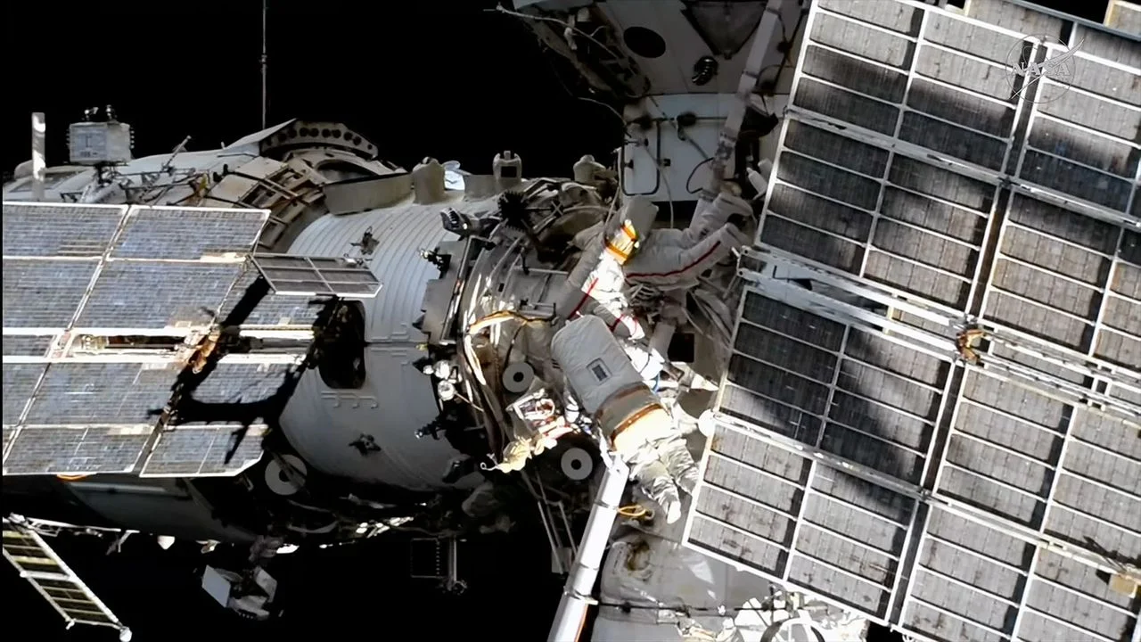 Russian Cosmonauts Conduct 6-Hour Spacewalk to Install Solar Observation Telescope on ISS
